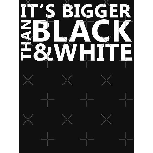 Jidion Sweatshirts - JiDion Merch BLM Its Bigger Than Black And White Pullover Sweatshirt RB1609