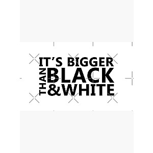 Jidion Mugs - JiDion Merch BLM Its Bigger Than Black And White Classic Mug RB1609
