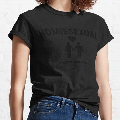 Jidion T-Shirts - JiDion Homiesexual Classic T-Shirt RB1609